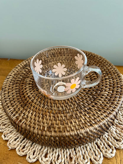 Daisy Glass Mug