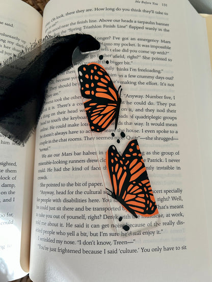 Monarch Butterfly Acrylic Bookmark